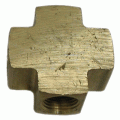 Brass Cross Fitting: 3/8"